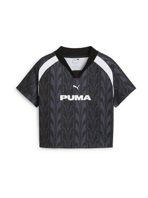 PUMA Shirts 'FOOTBALL'  navy / sort / offwhite