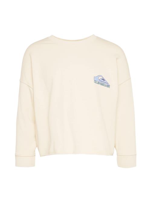 Se QUIKSILVER Sweatshirt  beige / lyseblå ved About You