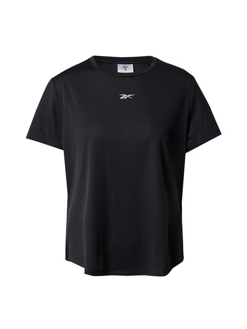 Reebok Funktionsbluse  sort / hvid