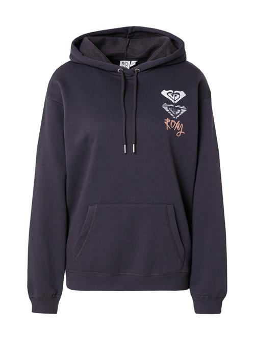 ROXY Sweatshirt 'SURF STOKED'  antracit / pastelorange / hvid