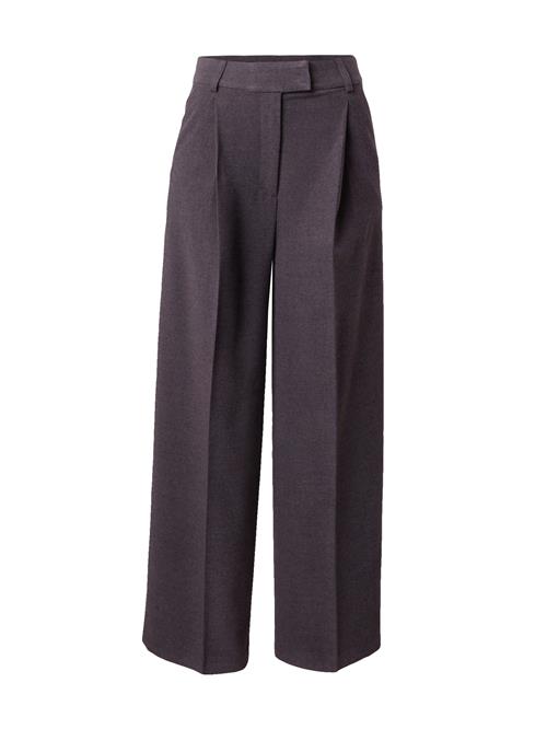 TOPSHOP Bukser med fals  aubergine