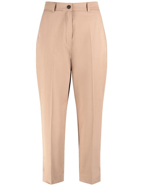 GERRY WEBER Bukser med lægfolder ' Kir:sty'  beige