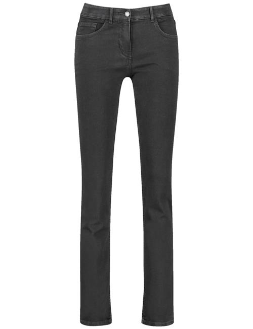 Se GERRY WEBER Jeans 'SOL:INE BEST4ME'  black denim ved About You