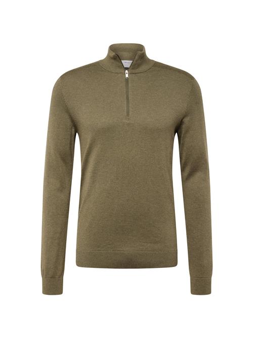 SELECTED HOMME Pullover 'Berg'  oliven