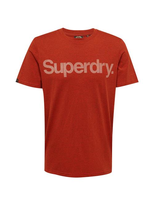 Superdry Bluser & t-shirts 'CLASSIC'  pastelgrøn / orange-meleret