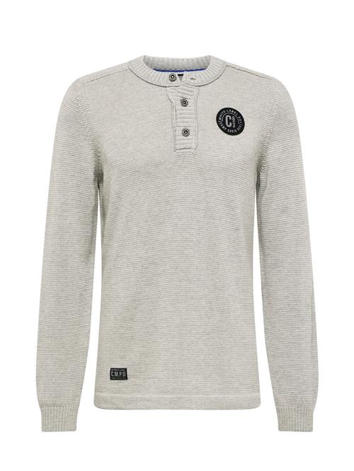 Se CAMP DAVID Pullover  grå-meleret / sort ved About You