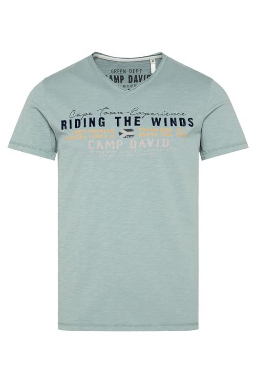 CAMP DAVID Bluser & t-shirts  sand / mint / orange / sort