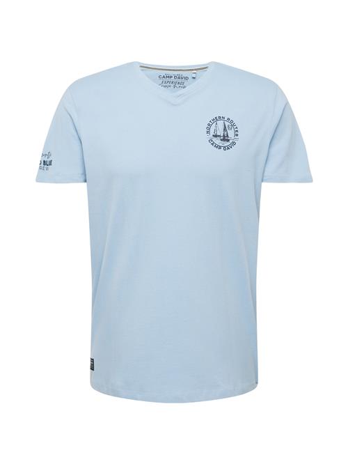 CAMP DAVID Bluser & t-shirts 'Cruise North'  navy / lyseblå