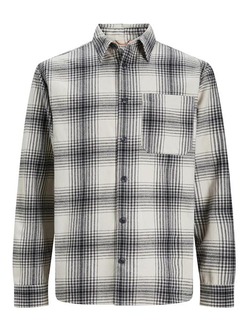 JACK & JONES Skjorte  creme / sort