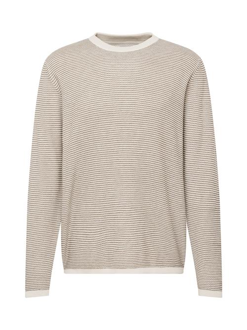 Se JACK & JONES Pullover 'LUCAS'  lysebeige / brun ved About You