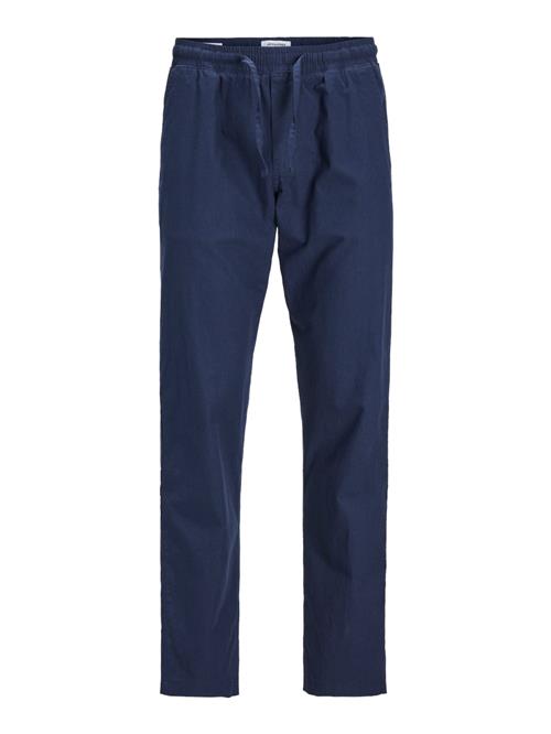 JACK & JONES Bukser med lægfolder 'Kane Summer'  navy