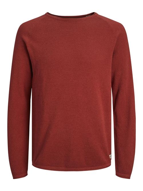 JACK & JONES Pullover 'JJEHILL'  blodrød