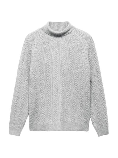 MANGO MAN Pullover 'Marias'  lysegrå