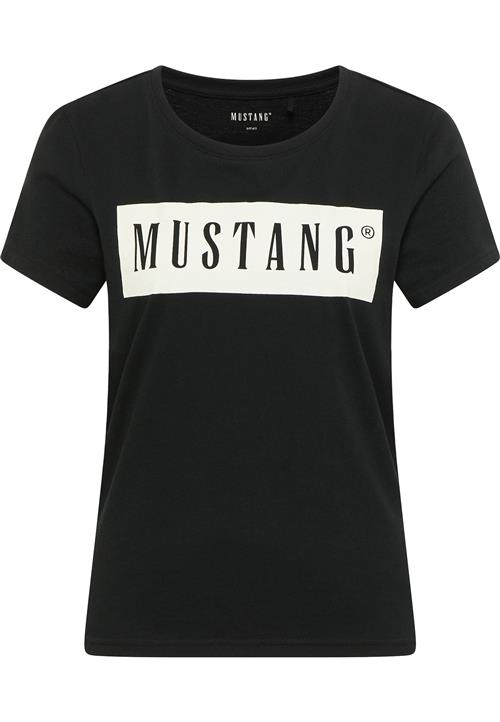 MUSTANG Shirts 'Alma'  sort / offwhite