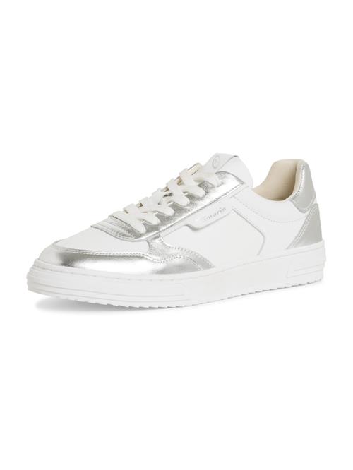 Se Tamaris Sneaker low  sølv / hvid ved About You