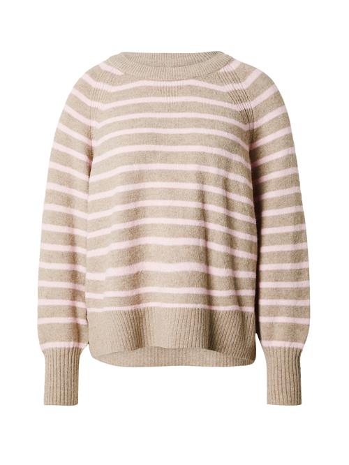 River Island Pullover  beige-meleret / lyserød