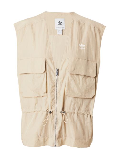 ADIDAS ORIGINALS Vest  beige / hvid