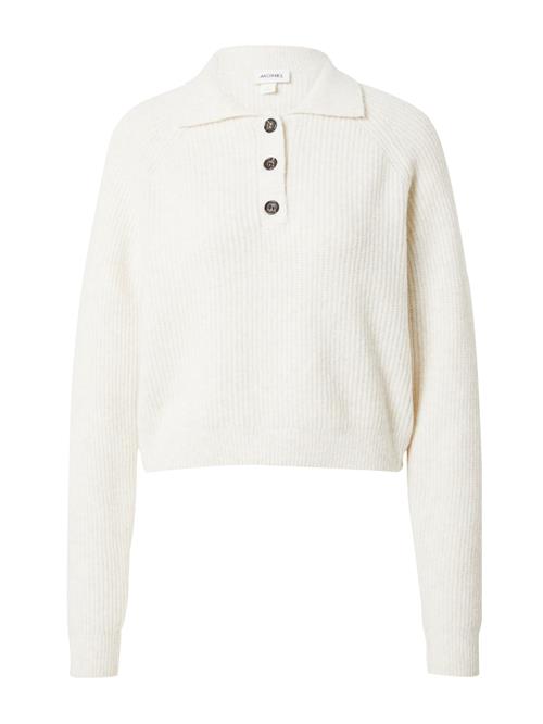 Monki Pullover  hvid-meleret