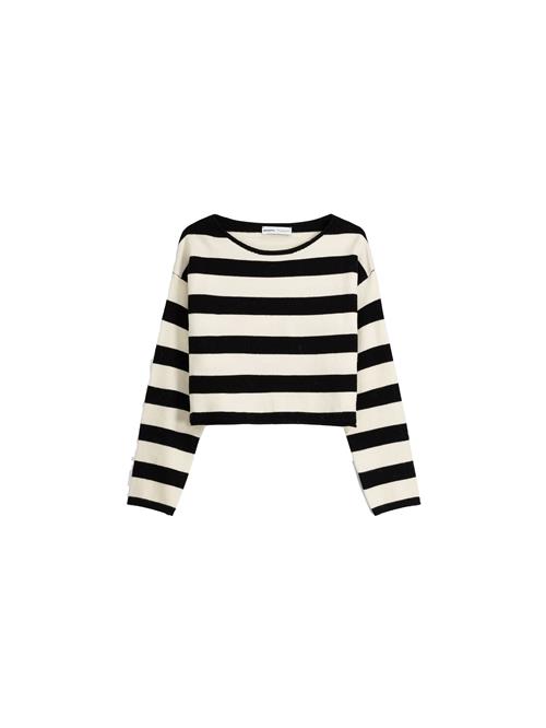 Se Bershka Pullover  sort / hvid ved About You