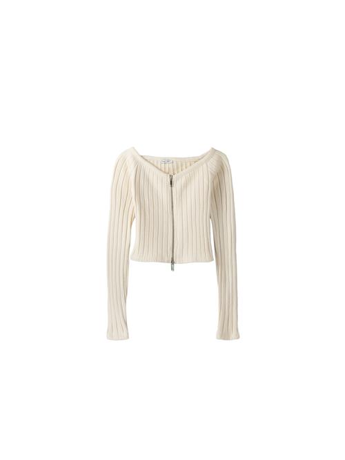 Bershka Cardigan  ecru