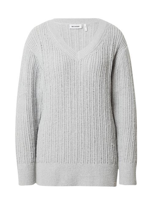 WEEKDAY Pullover 'Farila'  lysegrå