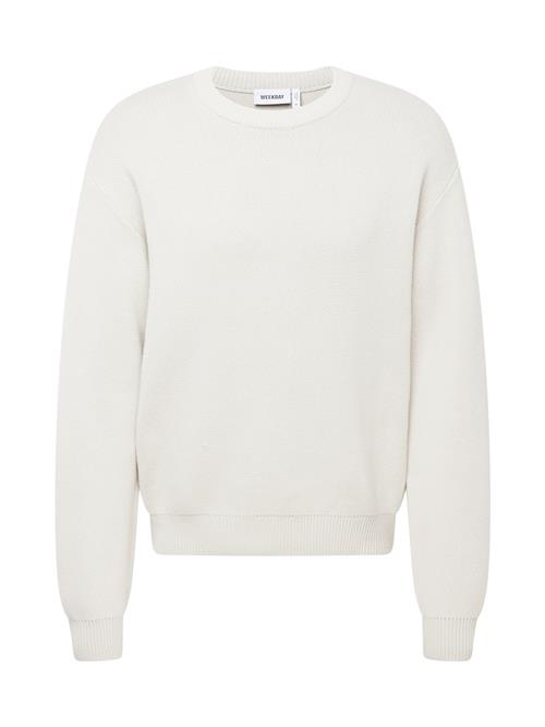 Se WEEKDAY Pullover 'Emilio'  offwhite ved About You