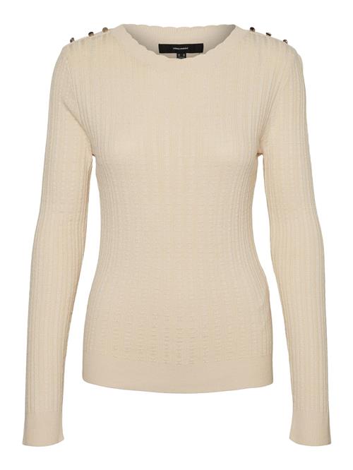 Se VERO MODA Pullover 'GLORY'  beige ved About You