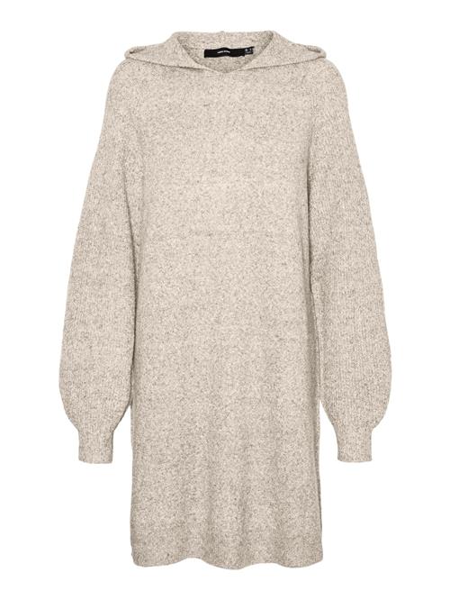 Se VERO MODA Strikkjole 'DOFFY'  beige-meleret ved About You