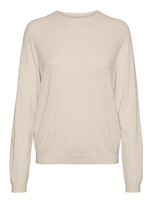 VERO MODA Pullover 'HAPPINESS'  creme