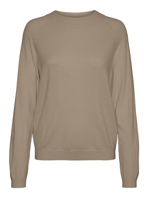 VERO MODA Pullover 'HAPPINESS'  lysebeige