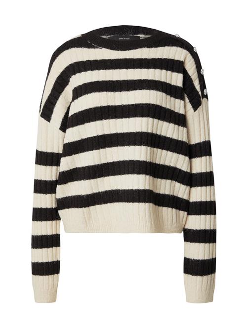 Se VERO MODA Pullover 'VMElya'  lysebeige / sort ved About You