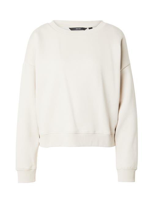 VERO MODA Sweatshirt 'MALY TRINA'  greige / sort