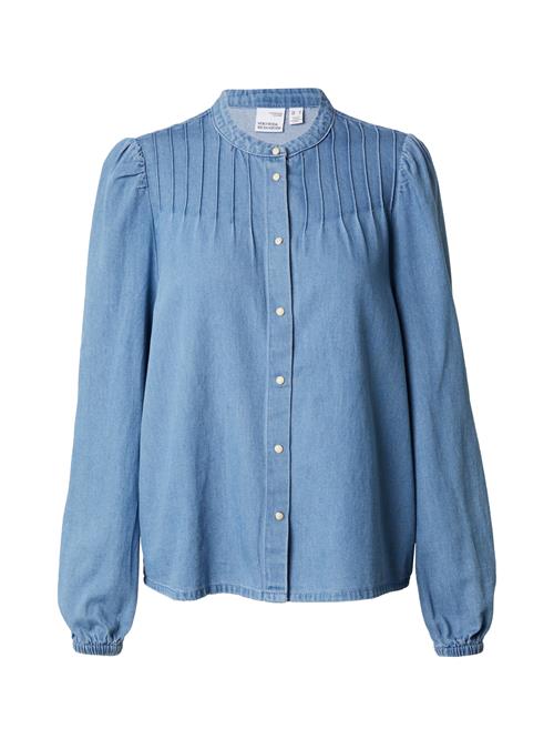 VERO MODA Bluse 'VMPaisley'  blue denim