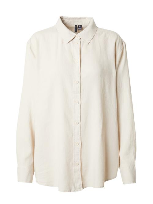 Se VERO MODA Bluse 'VMLinn'  lysebeige ved About You