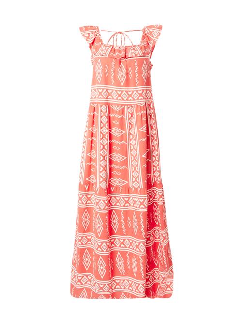 VERO MODA Sommerkjole 'Dicthe'  orange / hvid