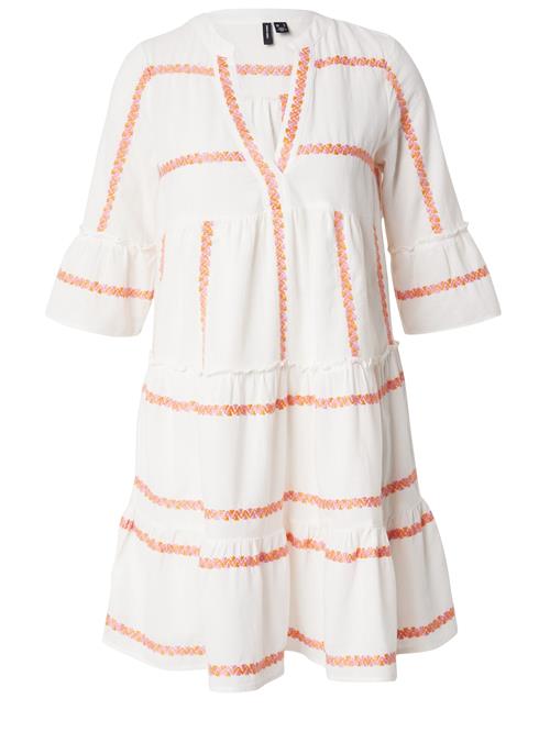 VERO MODA Tunika 'DICTHE'  orange / pink / hvid