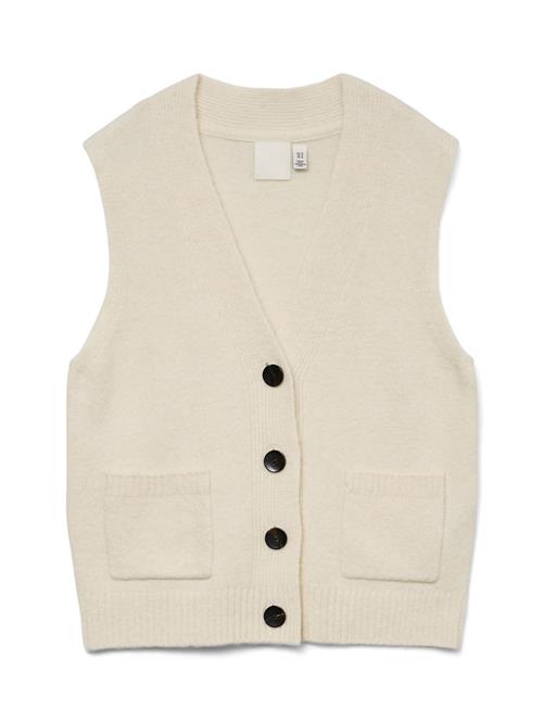 Se VERO MODA Strikvest 'VMCLIO'  lysebeige ved About You