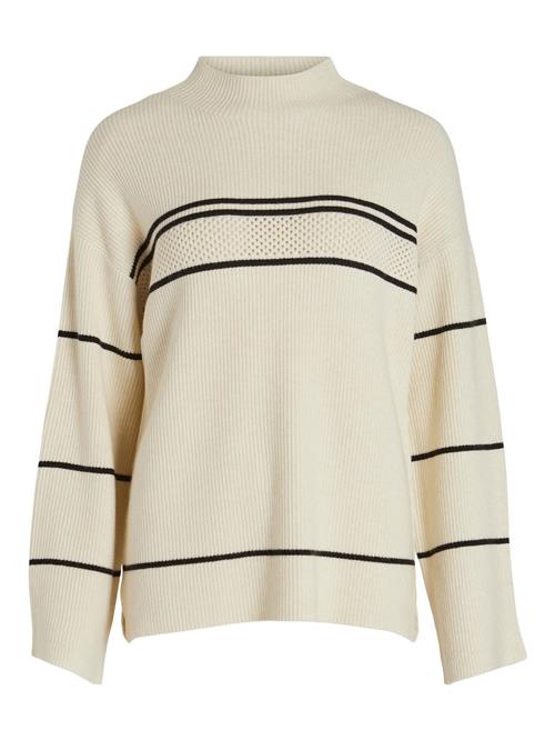 VILA Pullover 'Ril'  beige / sort