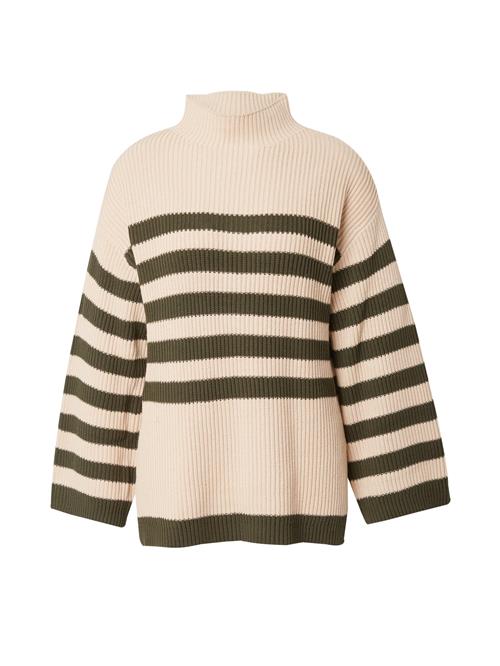 Se VILA Pullover 'Ching'  beige / gran ved About You