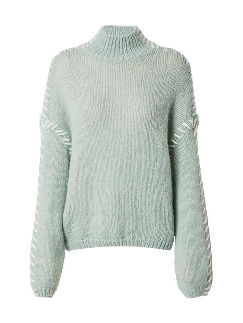 Se VILA Pullover 'CHOCA'  mint / hvid ved About You