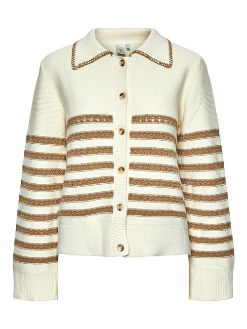 YAS Cardigan 'YASTIGGA'  camel / lysebeige