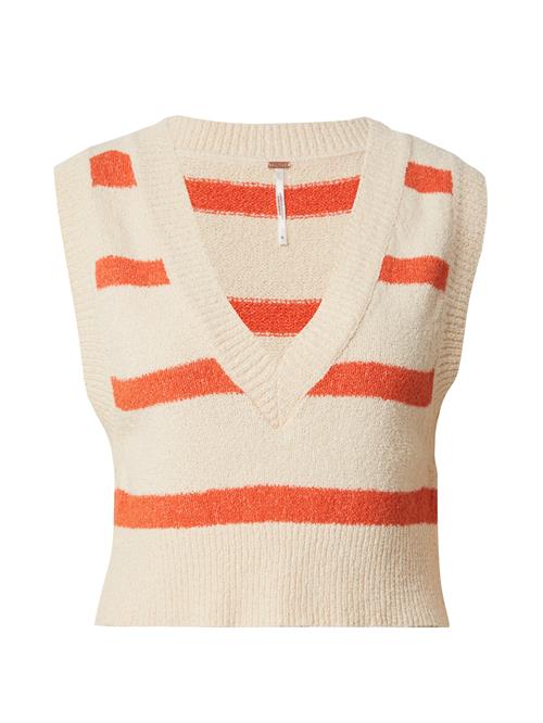 Se Free People Pullover 'SANTA MONICA'  champagne / orange ved About You