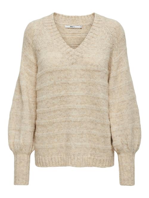 ONLY Pullover  beige-meleret