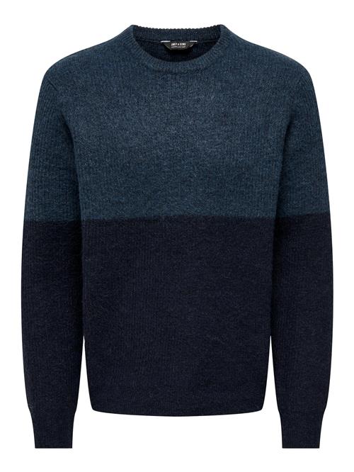 Only & Sons Pullover 'TEGAN'  navy / petroleum