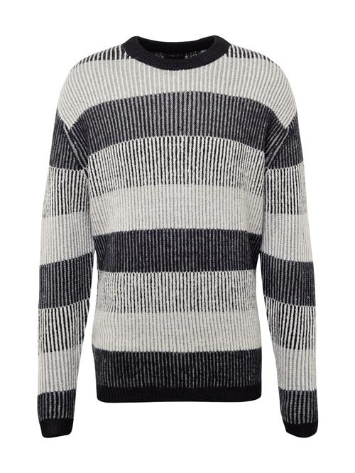 Se Only & Sons Pullover 'TONY'  grå / sort / hvid ved About You