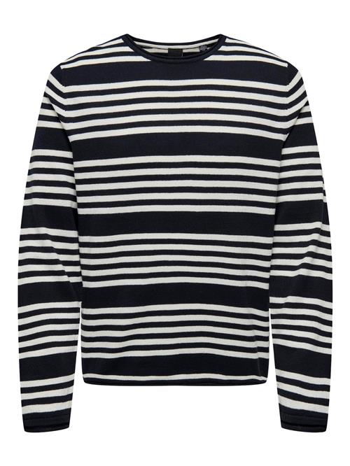 Only & Sons Pullover 'OBY'  creme / navy