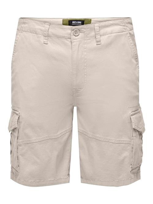 Only & Sons Cargobukser 'Dean-Mike'  creme