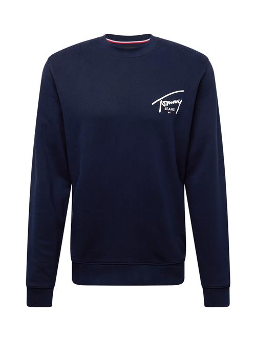 Tommy Jeans Sweatshirt  navy / hvid