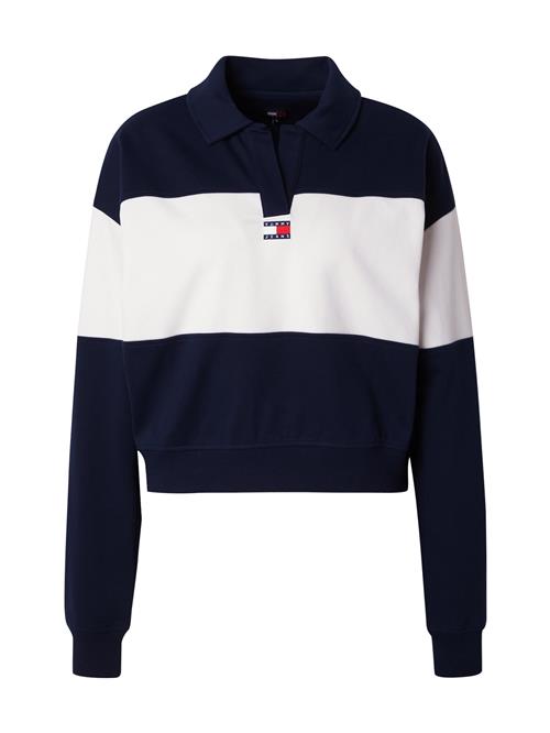 Se Tommy Jeans Sweatshirt  marin / rød / hvid ved About You