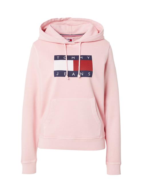 Se Tommy Jeans Sweatshirt  marin / lyserød / merlot / hvid ved About You